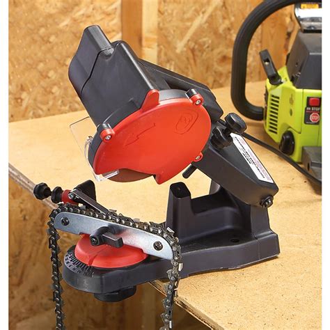 6 . Best Manual Chainsaw Sharpener – Katzco Chainsaw Sharpener File Kit – Contains 5/32, 3/16, and 7/32 Inch Files. 7. Chainsaw Sharpener Universal Chain Saw Blade Sharpener Fast Sharpening Stone Grinder Tools Bar Mounted Chainsaw Teeth Sharpener. 8. MAXZONE Chainsaw Sharpener, Chainsaw Teeth Sharpener.